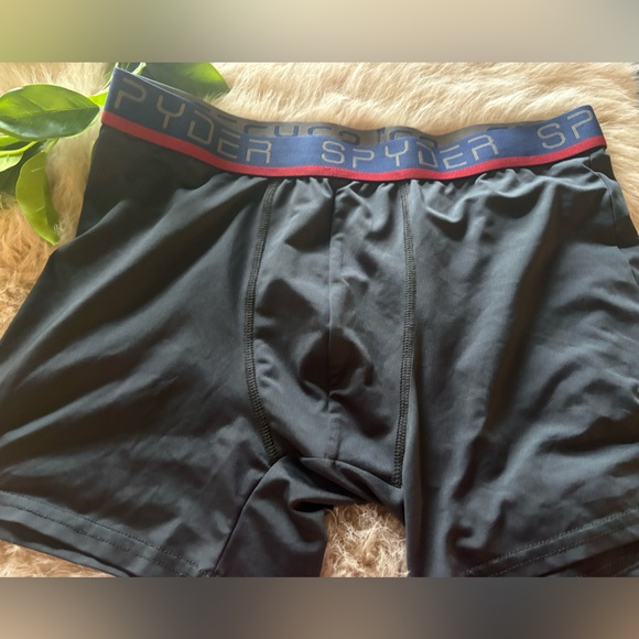 Calvin Klein and Spyder Boxer Briefs in Black, Blue, and White (bundle 4) - Picture 6 of 6